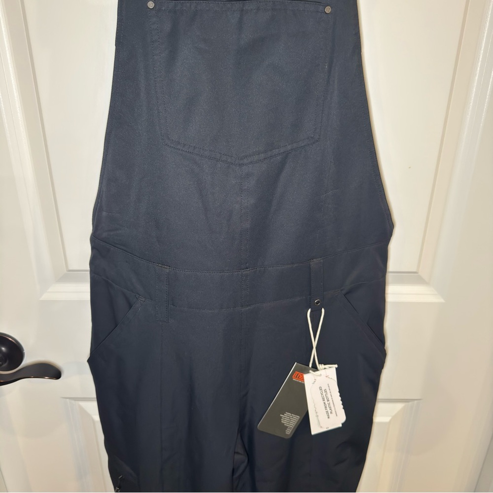 Obermeyer Malta Bib Ski Snow Bib Insulated Overalls in Black - Picture 6 of 16